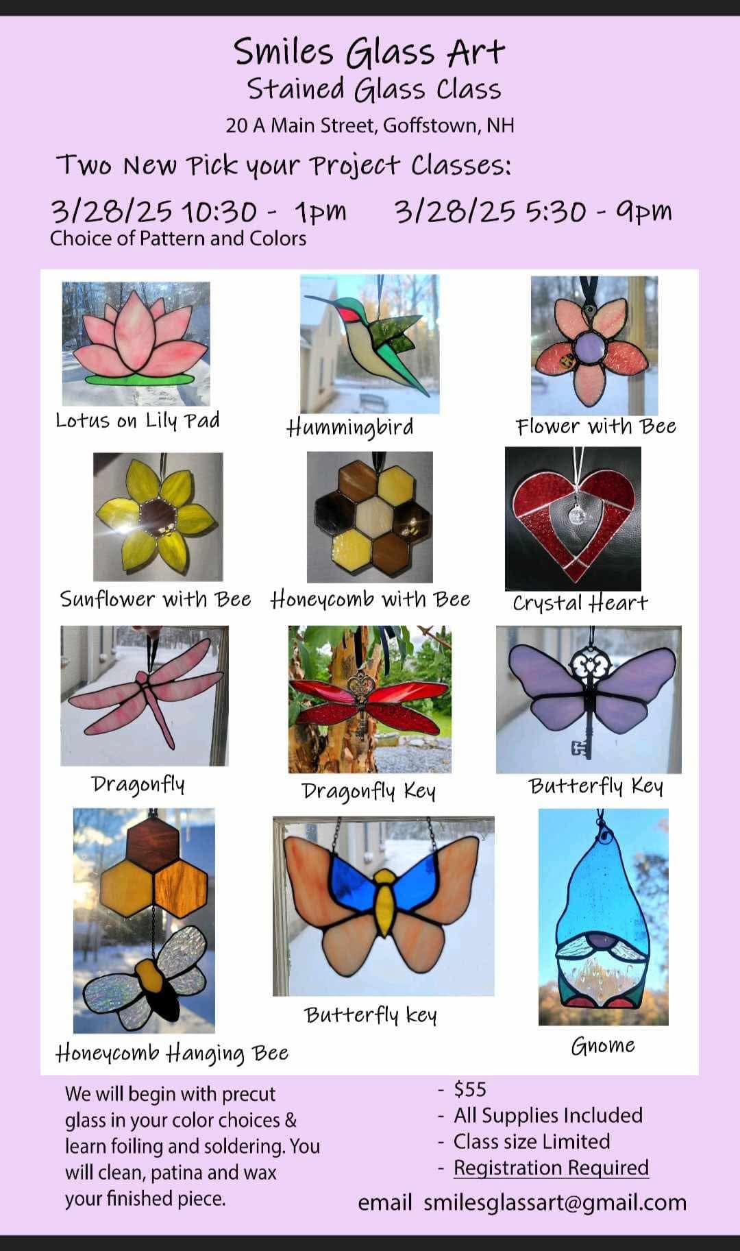 Stained Glass Class 3/28