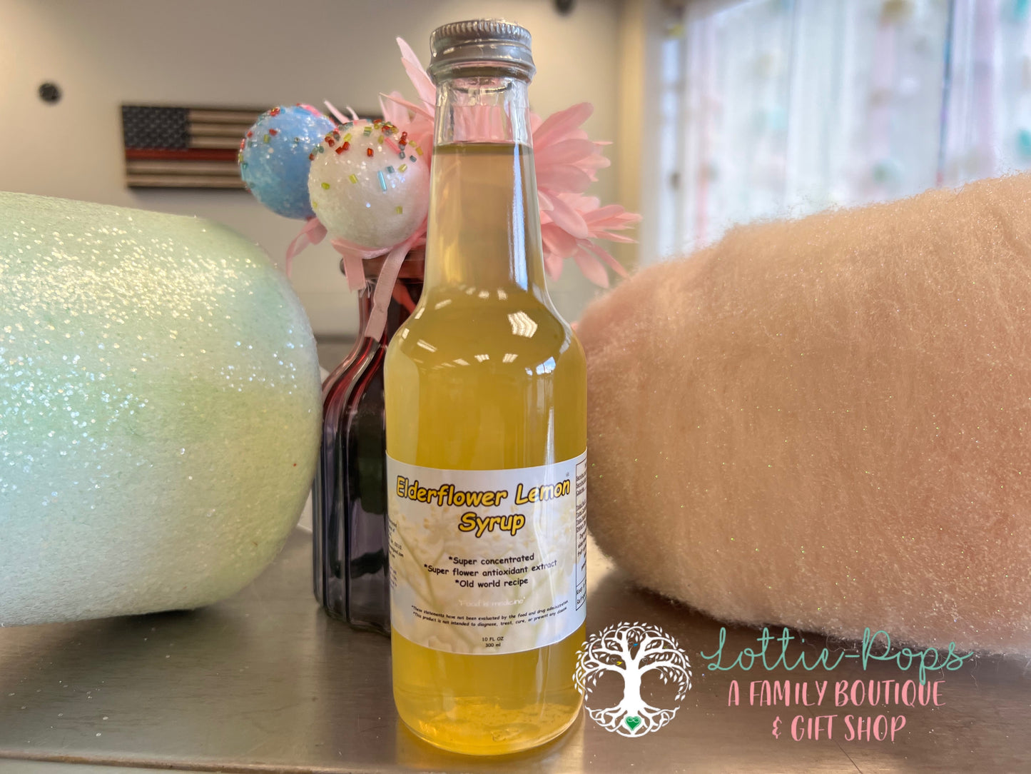 Elderflower Lemon Syrup