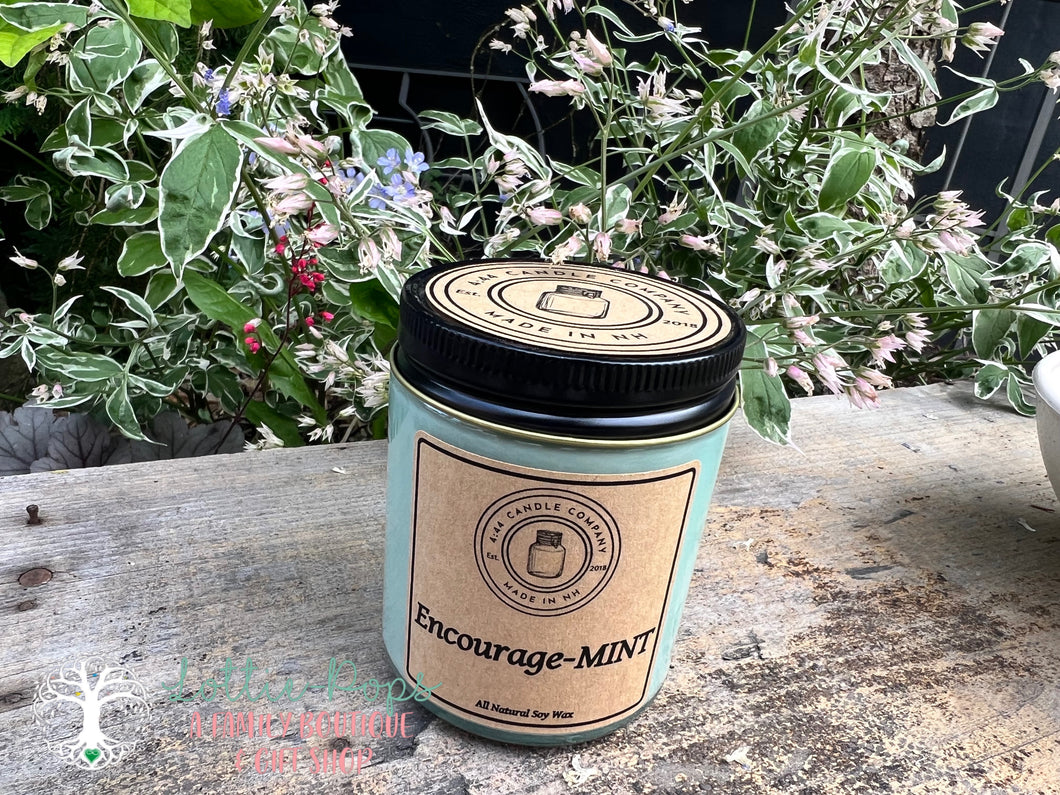 Encourage-Mint Candle - 4:44 Candles