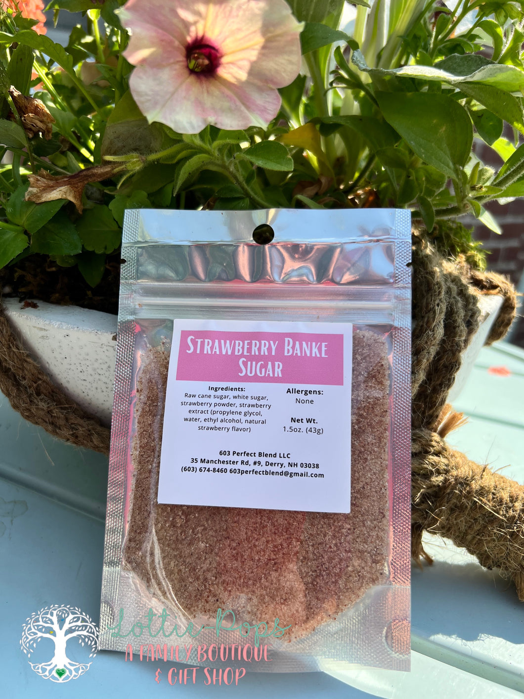 Strawberry Banke Sugar - 603 Perfect Blend