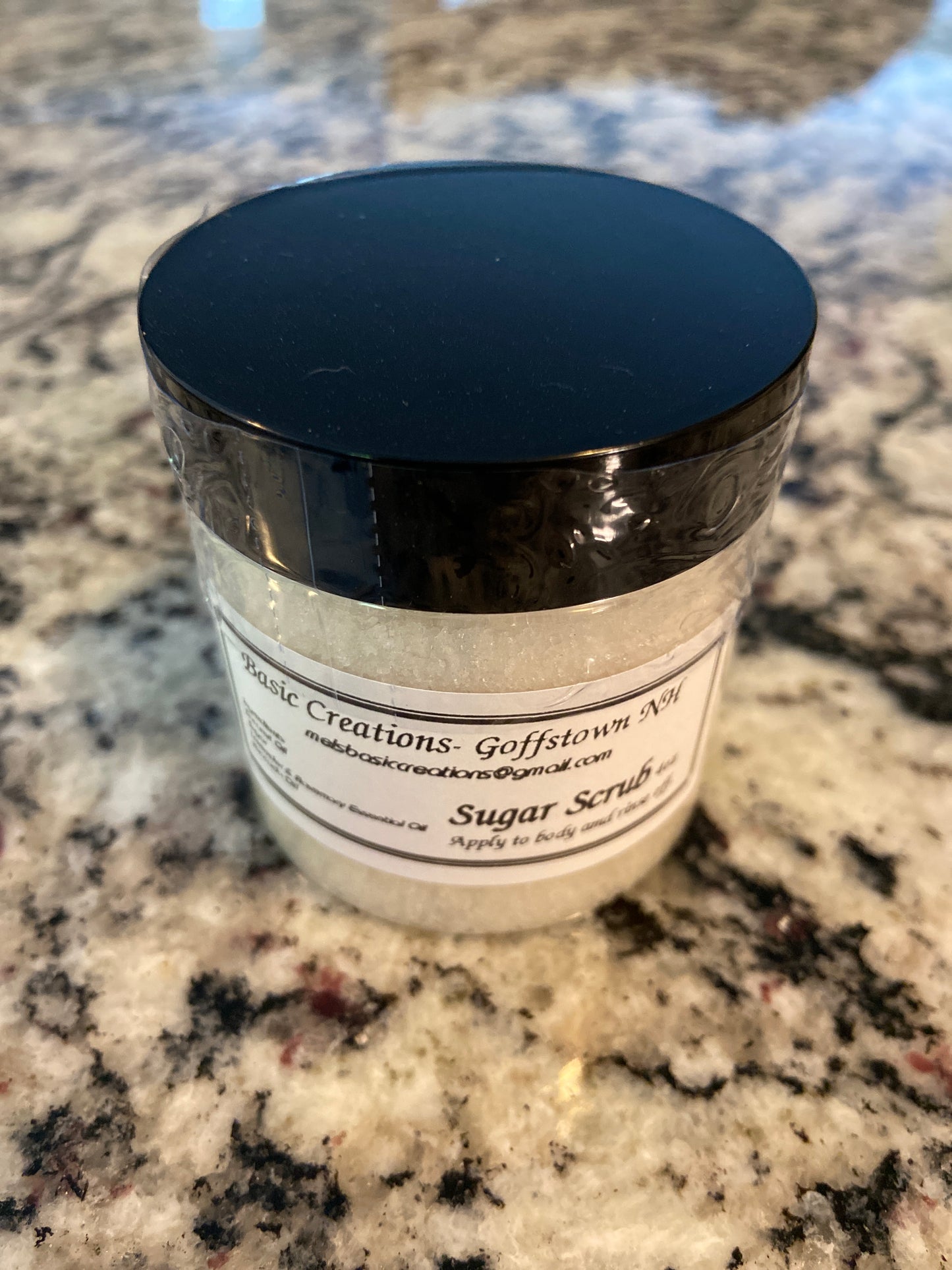 Lavender Rosemary Sugar Scrub - Basic Creations LLC