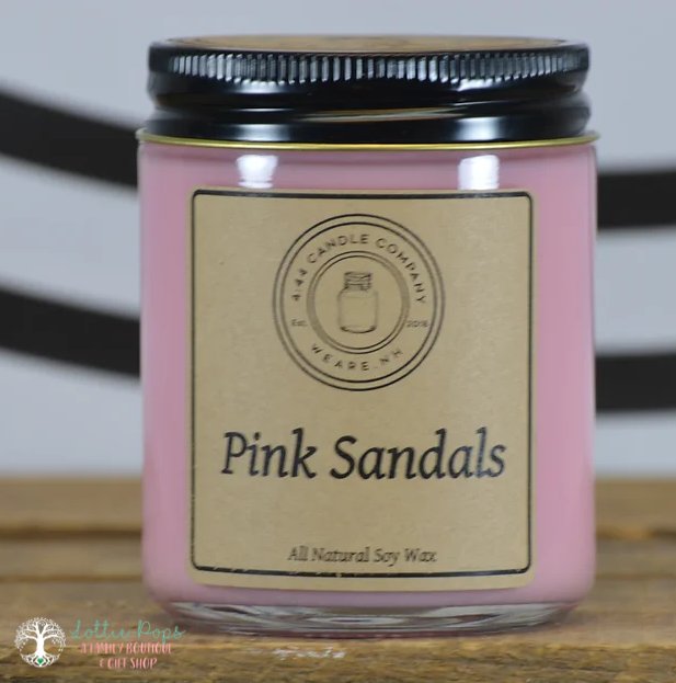 Pink Sandal Candle - 4:44 Candles