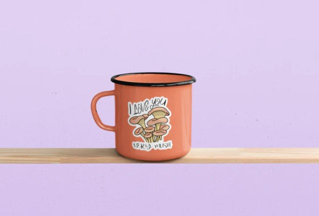 Mushroom Sticker - Glass Fairies