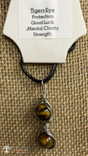 Load image into Gallery viewer, Double Stone Pendant Necklace - Luna Litt
