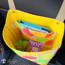 Load image into Gallery viewer, Stash and trash car caddy - Cobblestone Crafts
