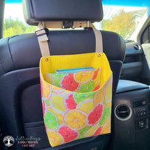 Load image into Gallery viewer, Stash and trash car caddy - Cobblestone Crafts
