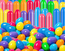 Load image into Gallery viewer, Easter Prefilled Eggs and Basket Jelly Bean Package
