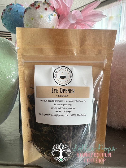 EYE OPENER BLACK TEA- SMOOTH ORGANIC BLACK TEA - 603 Perfect Blend