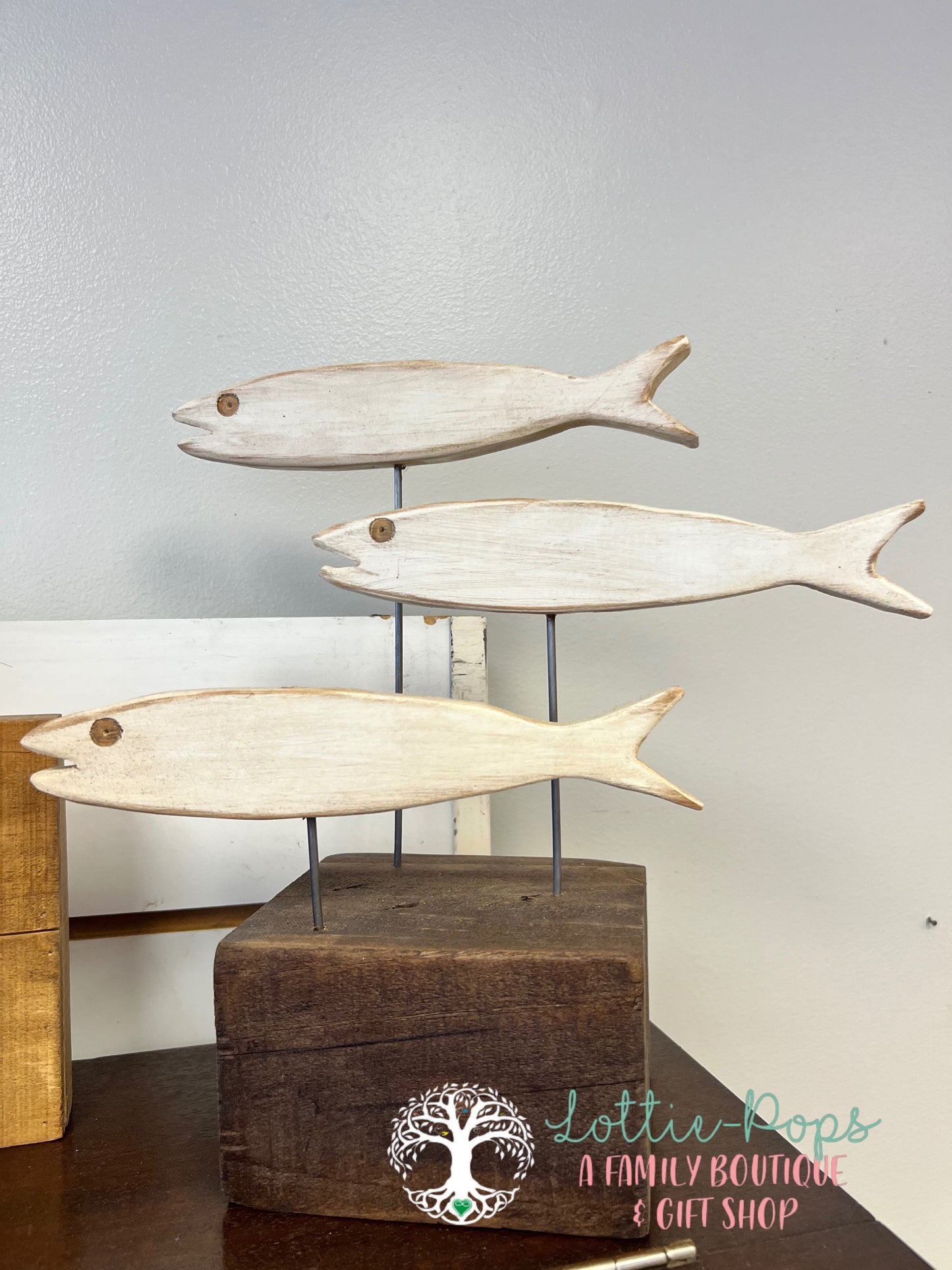 3 Fish Display - Night Owl Rustics LLC