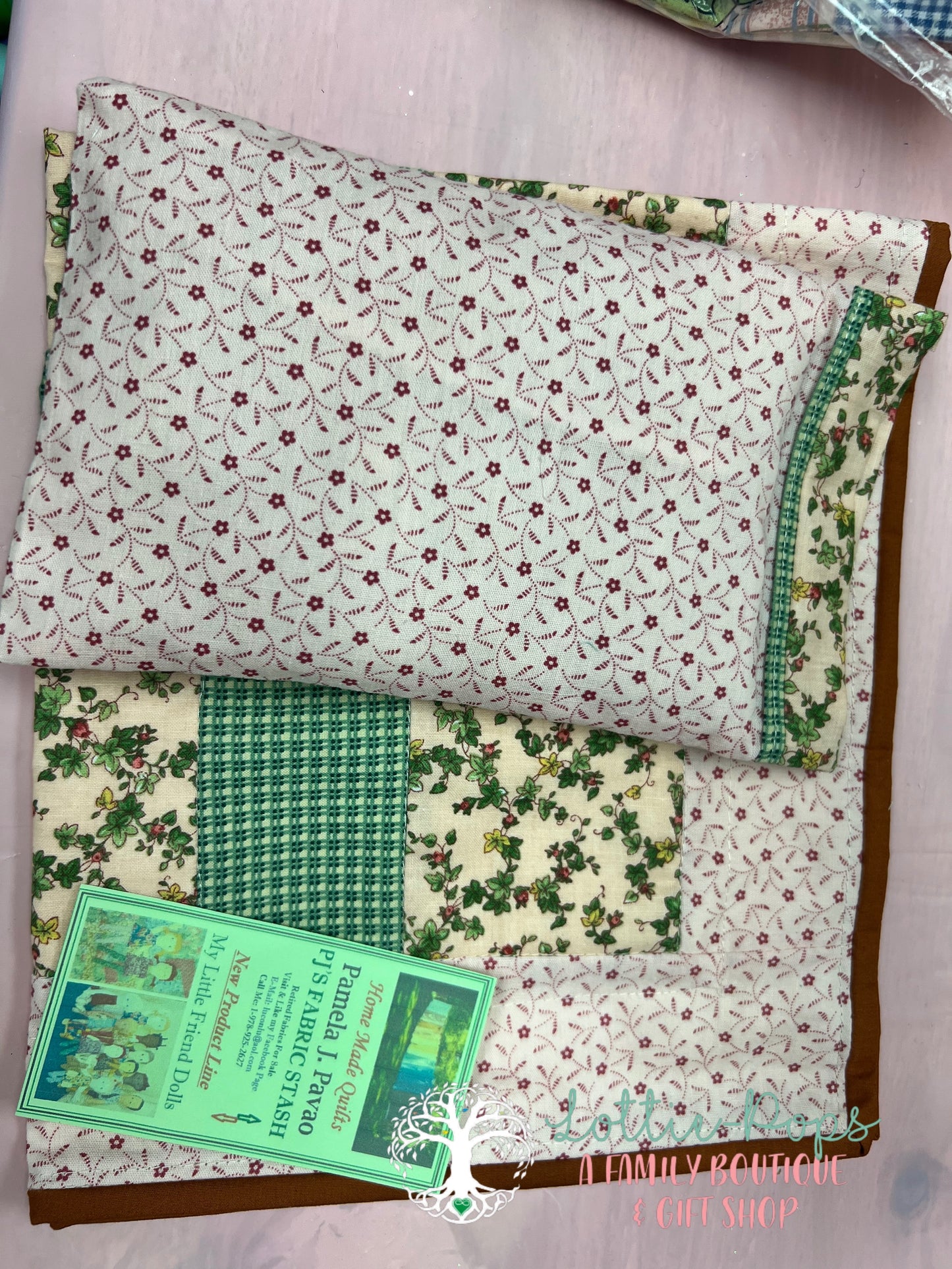 Doll blanket and pillow