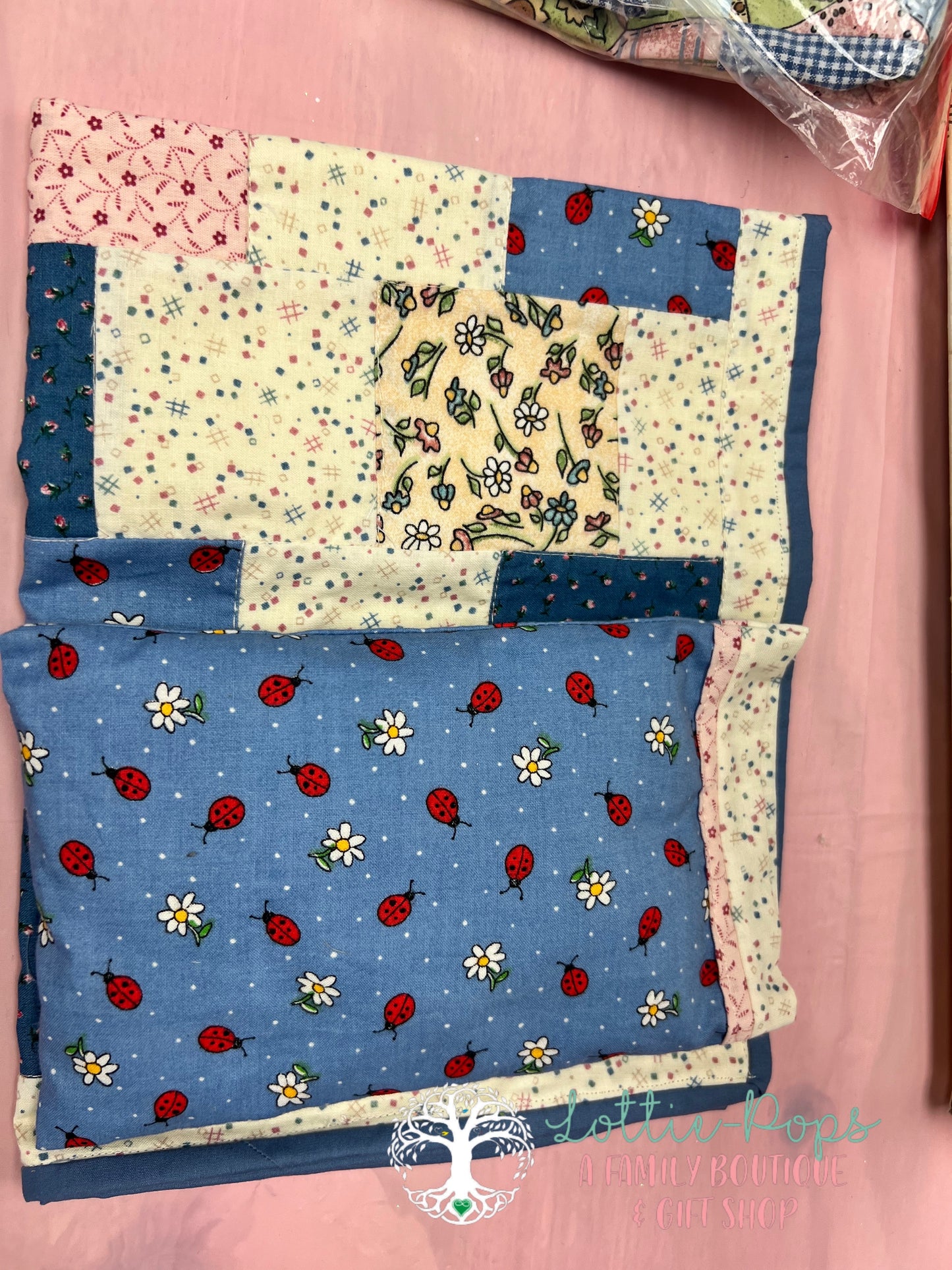 Doll blanket and pillow