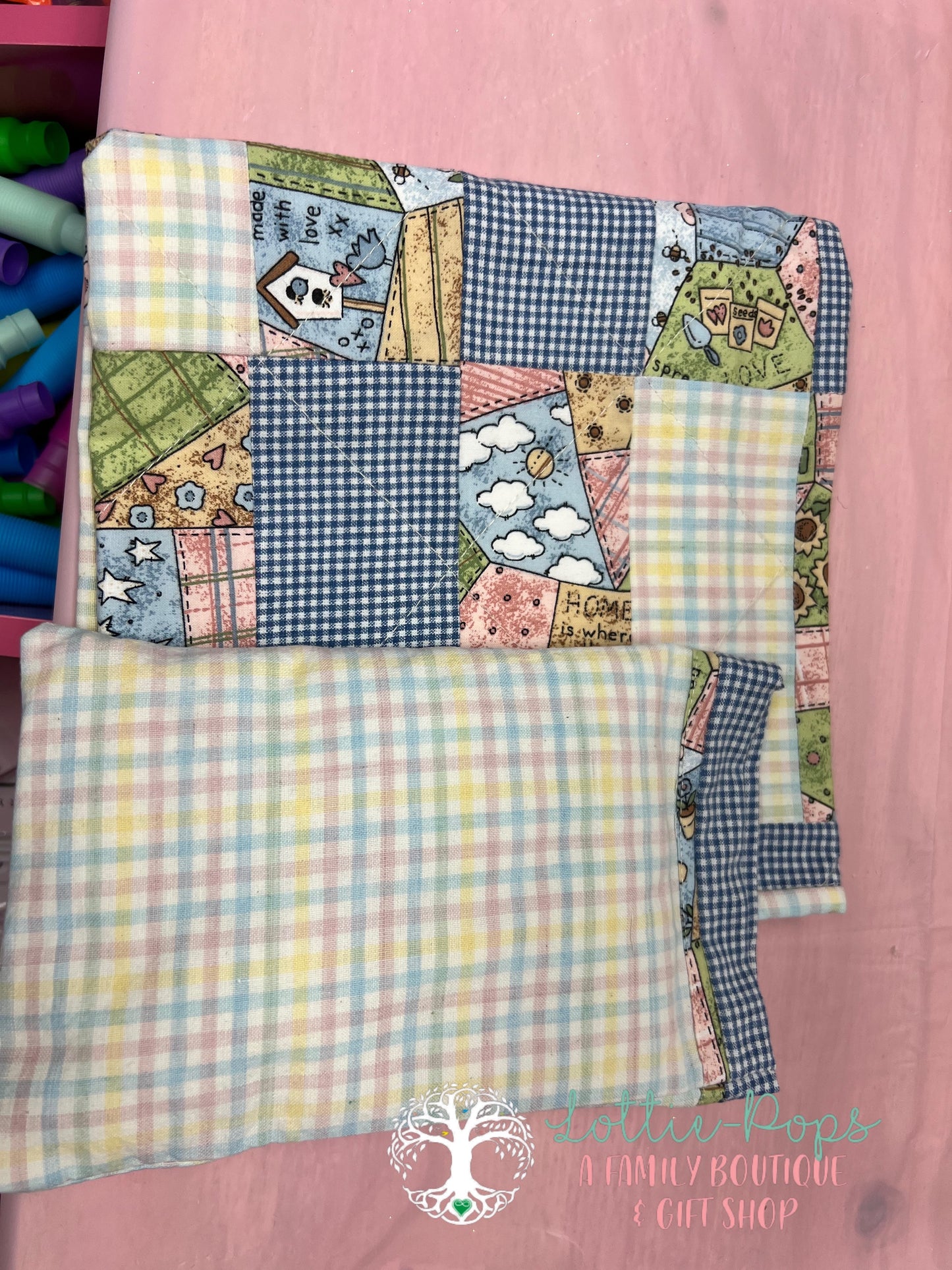 Doll blanket and pillow