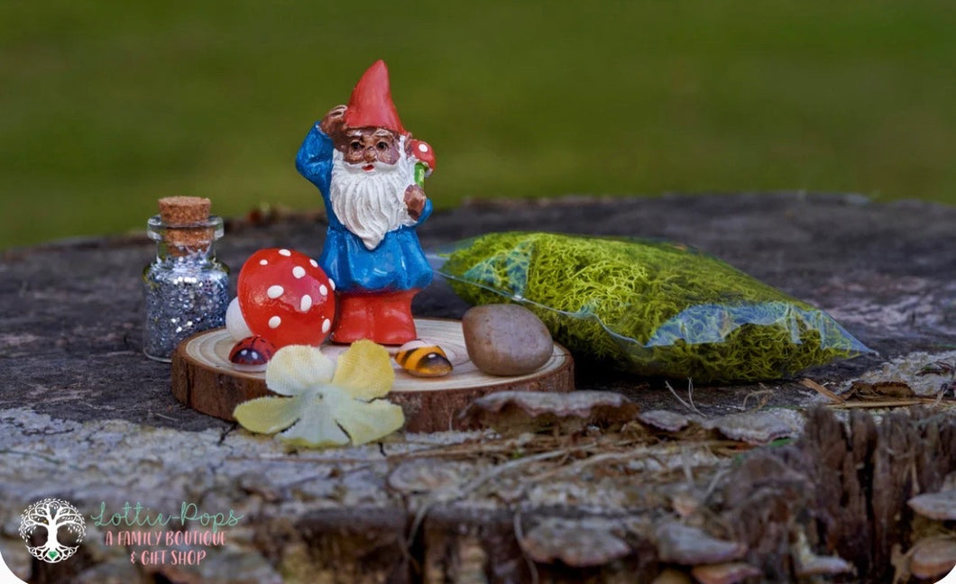 DIY Gnome Garden - Glass Fairies