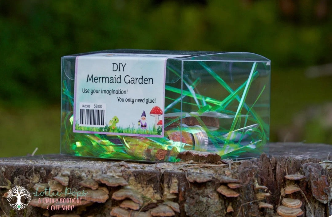 DIY Mermaid Garden - Glass Fairies - DIY