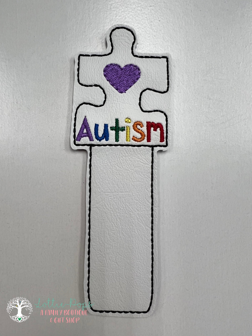 Autism Bookmark - Cobblestone Crafts