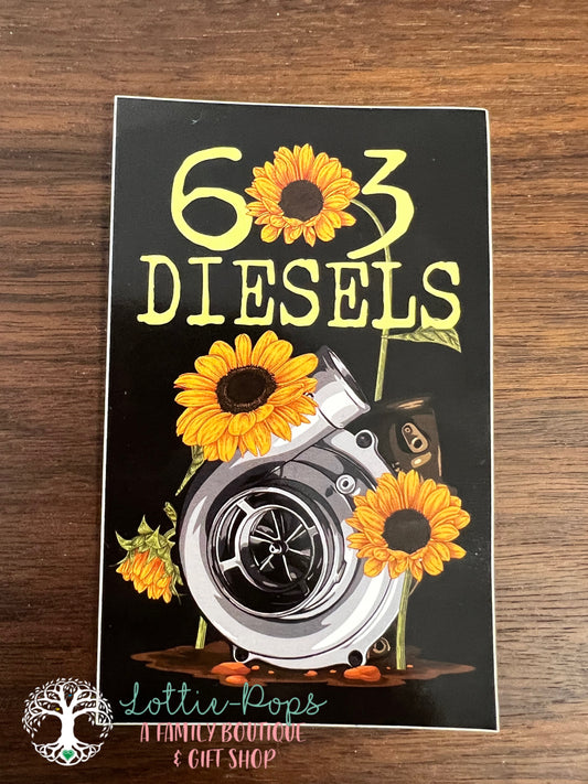 603 Diesel Stickers -  603 Diesel