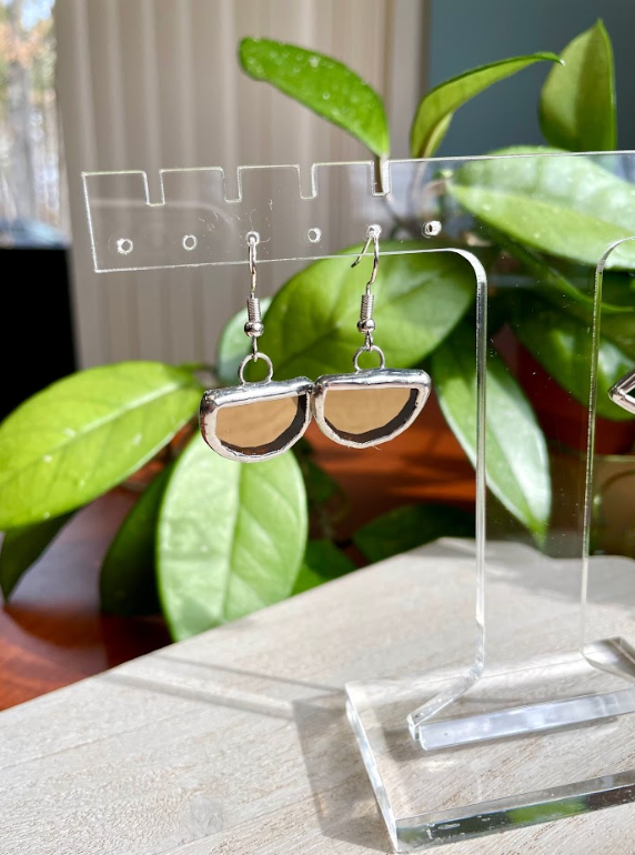 Stained Glass Earrings - Skltn Studio