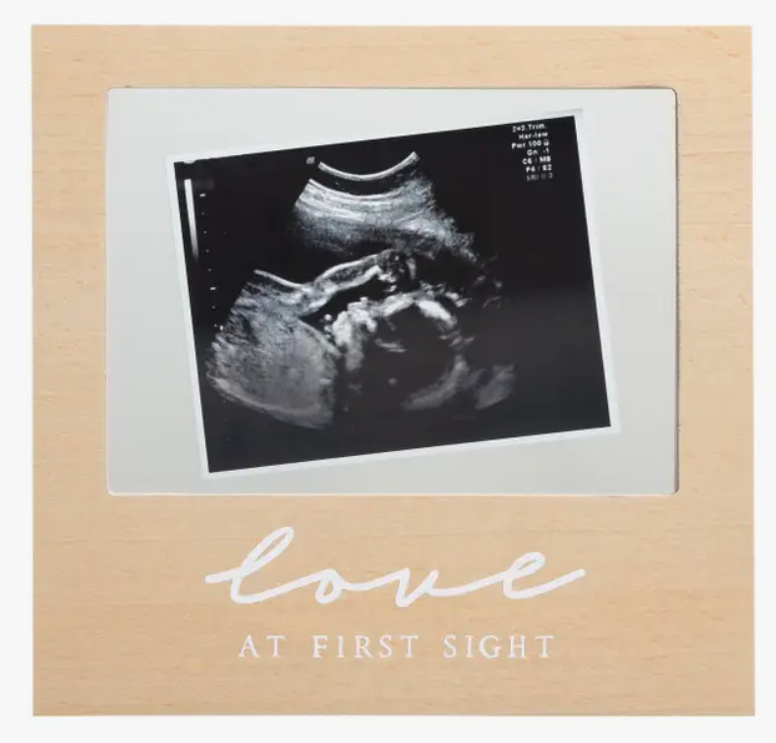 Love At First Sight Floating Sonogram Frame, Neutral