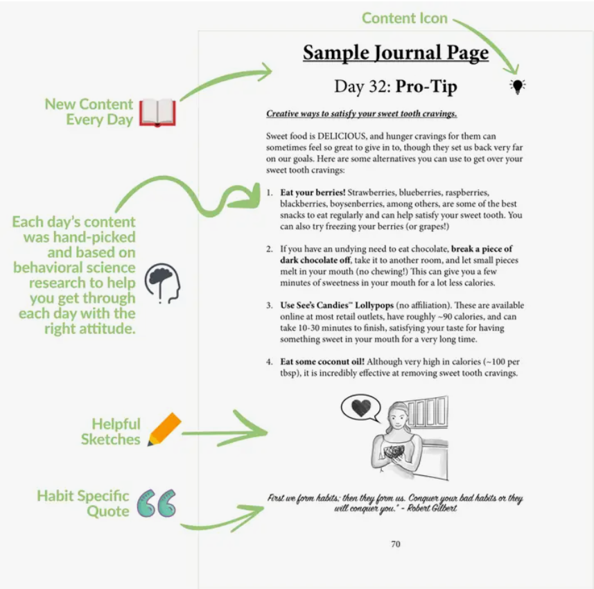 the Nutrition Sidekick Journal