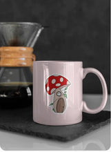Load image into Gallery viewer, Mushroom House Sticker - Glass Fairies - Stickers
