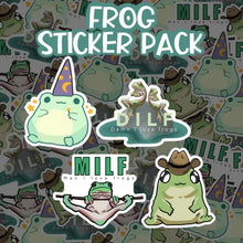 Load image into Gallery viewer, Frog Sticker Pack - Glass Fairies
