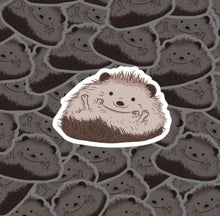 Load image into Gallery viewer, Hedgehog Sticker - Glass Fairies
