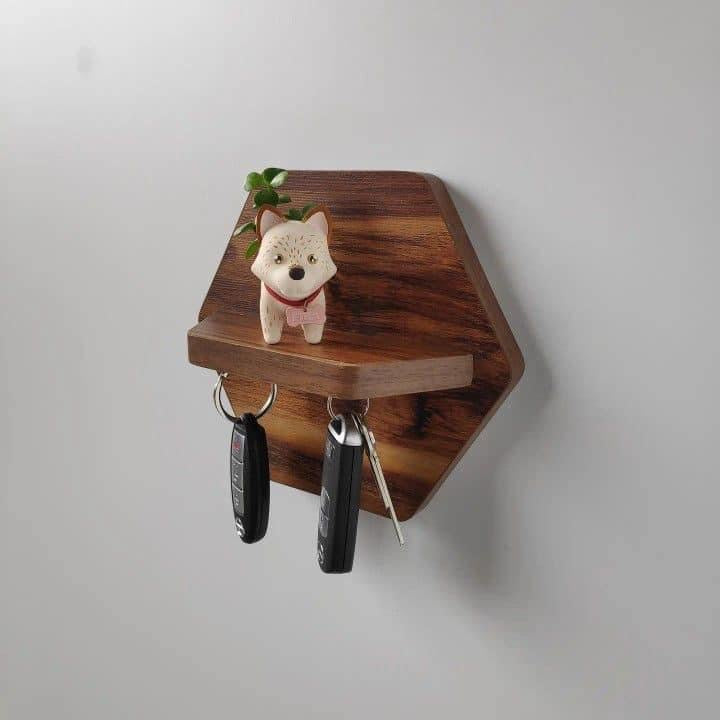 Key Holder - Fungi Woodworking
