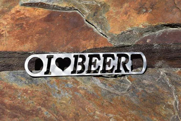 I Love Beer Bottle Opener