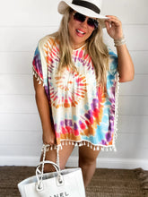 Load image into Gallery viewer, Tie Dye Coverup

